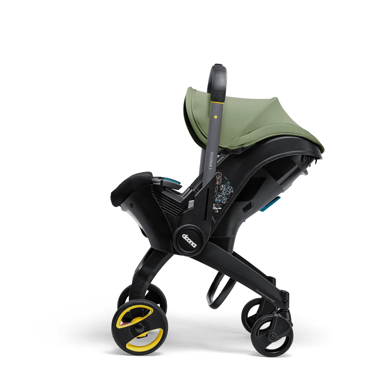 Doona i Car Seat & Stroller Desert Green - Image 8