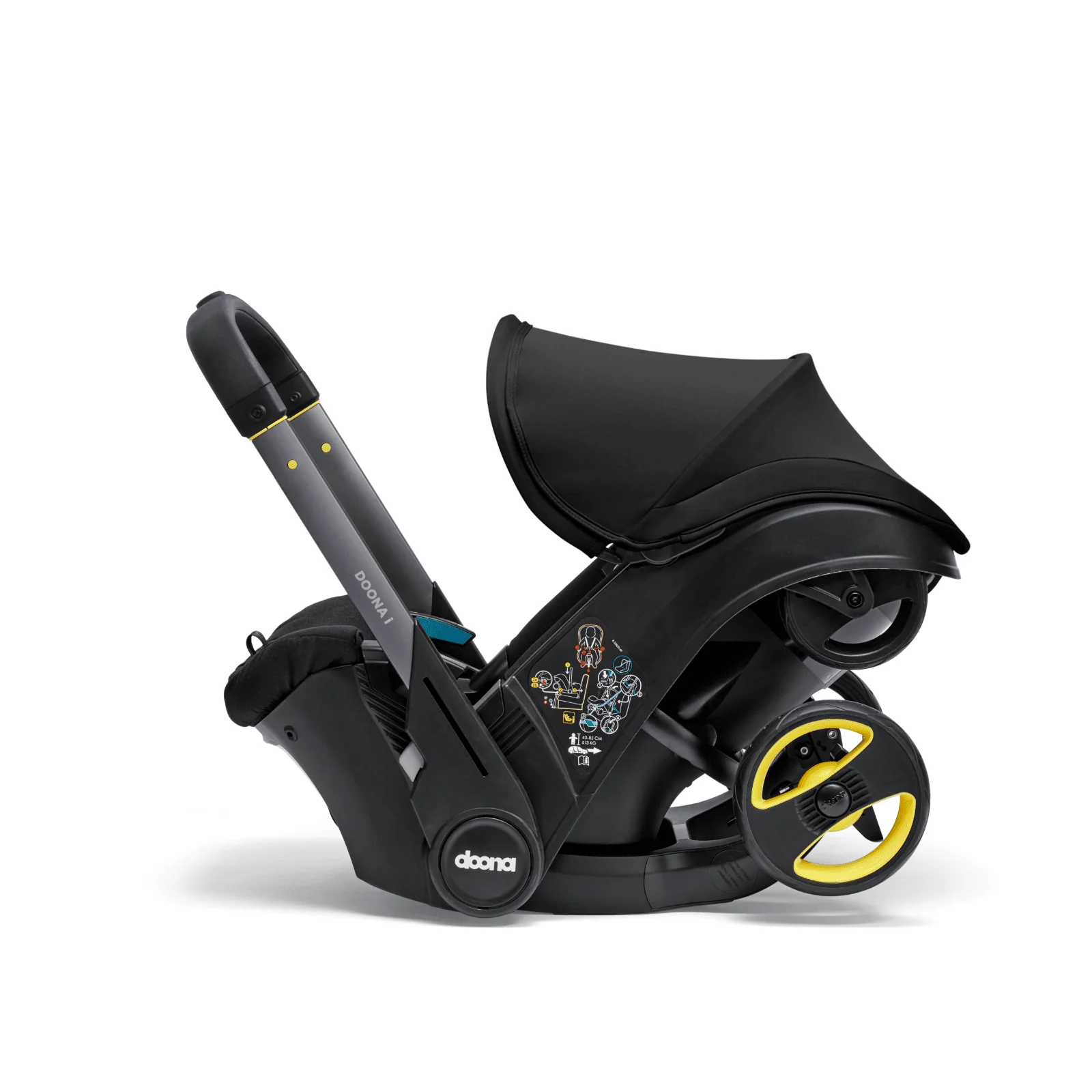 Doona i Car Seat & Stroller Nitro Black - Image 5