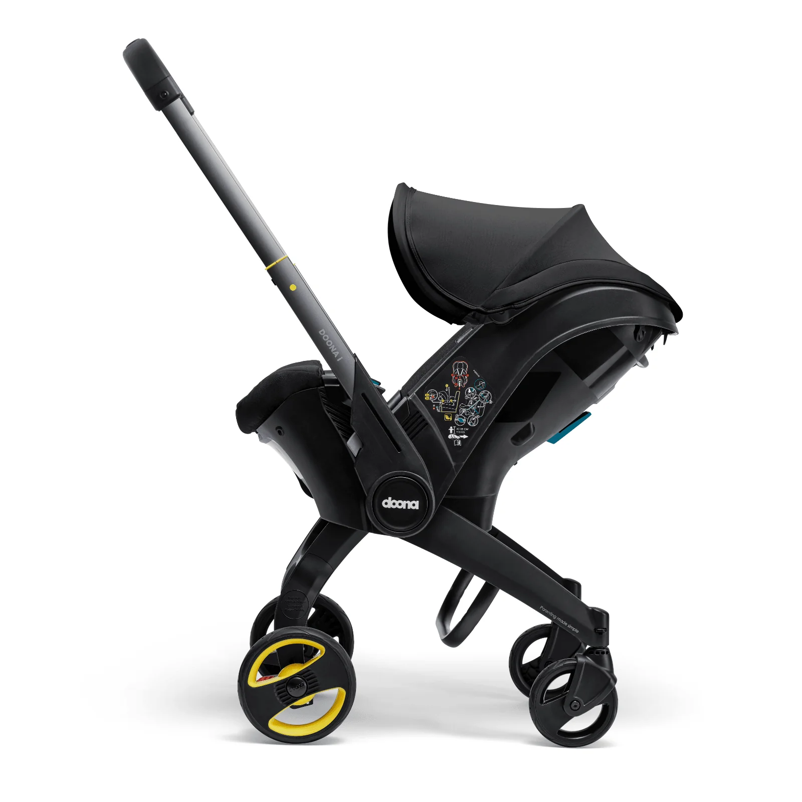 Doona i Car Seat & Stroller Nitro Black - Image 6