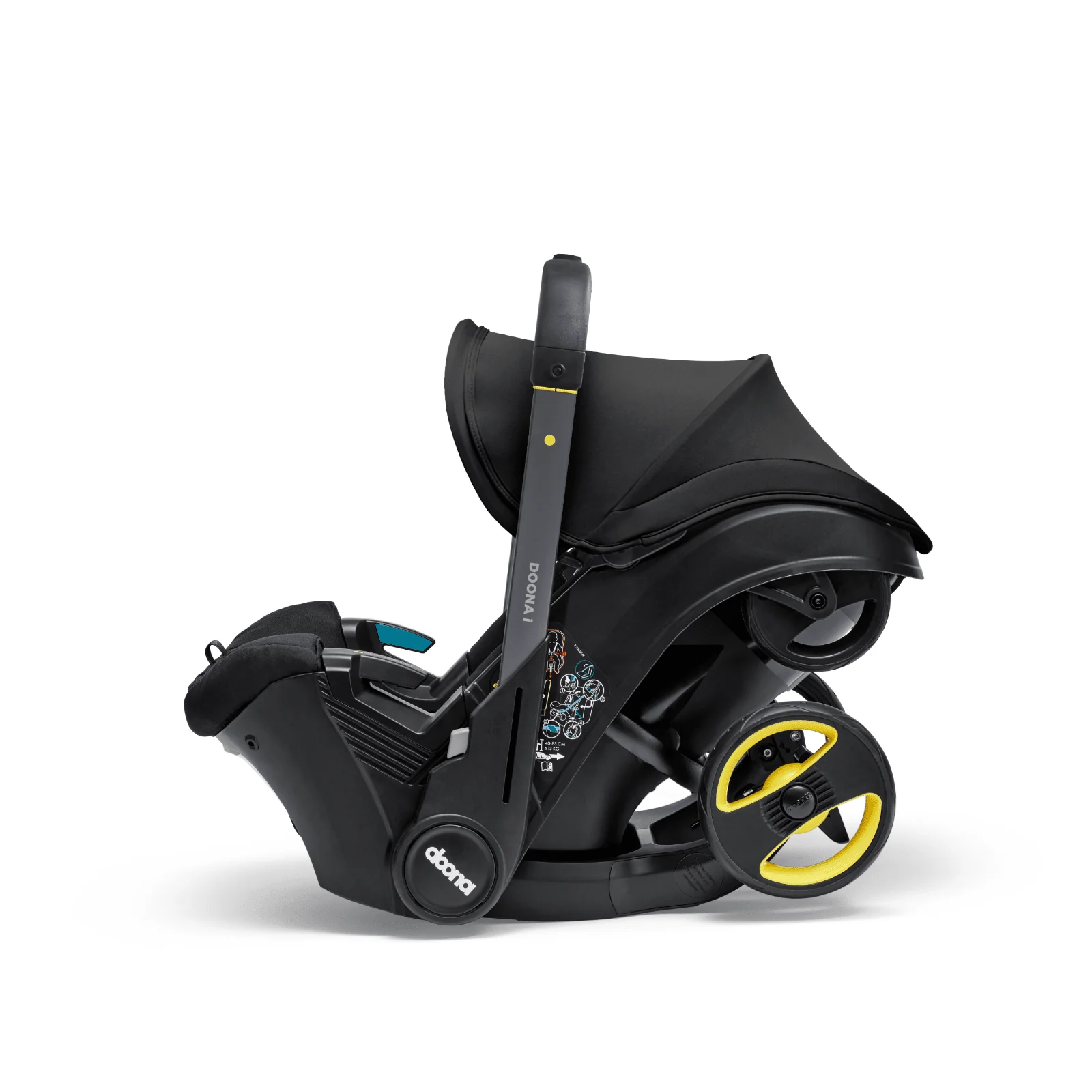 Doona i Car Seat & Stroller Nitro Black - Image 7