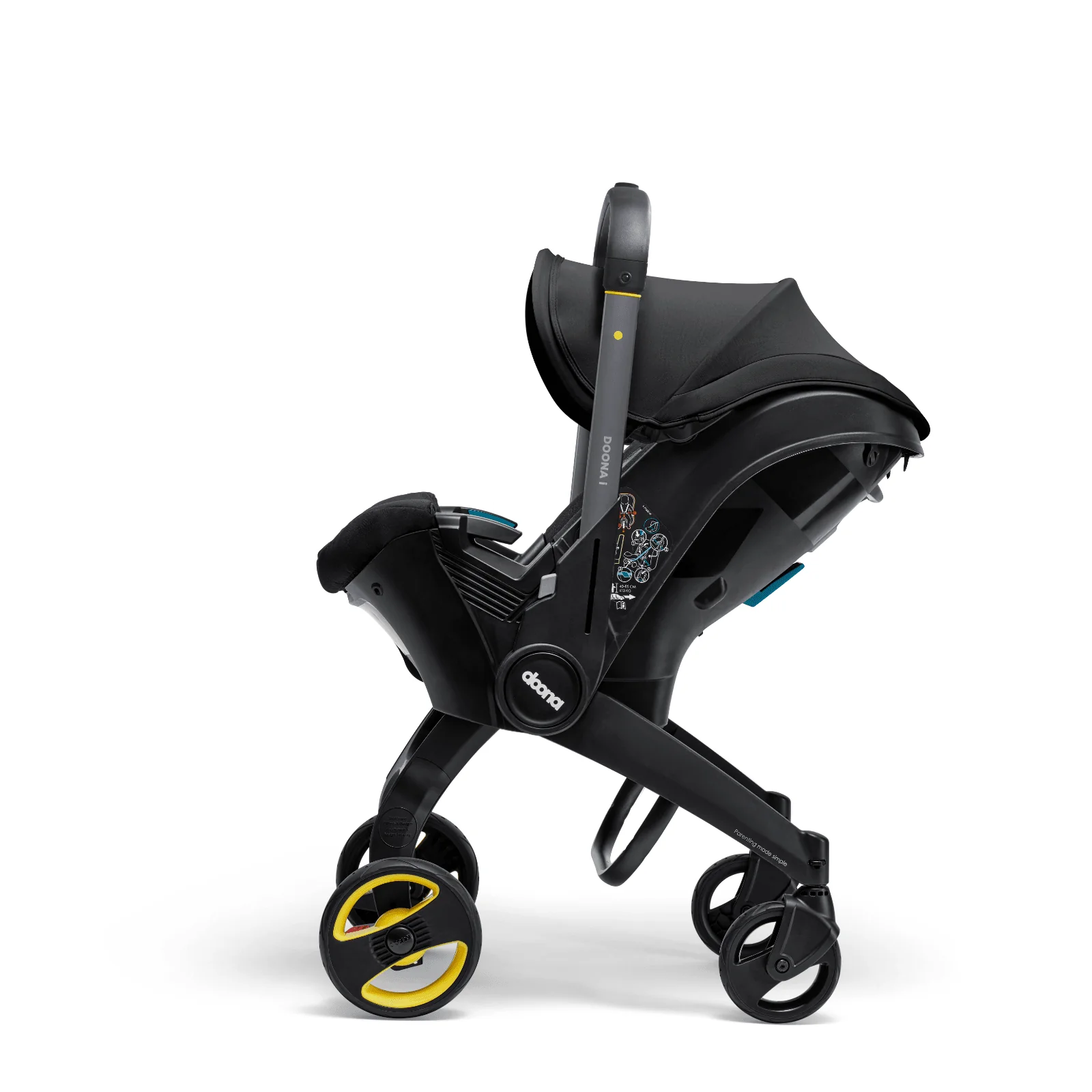 Doona i Car Seat & Stroller Nitro Black - Image 8