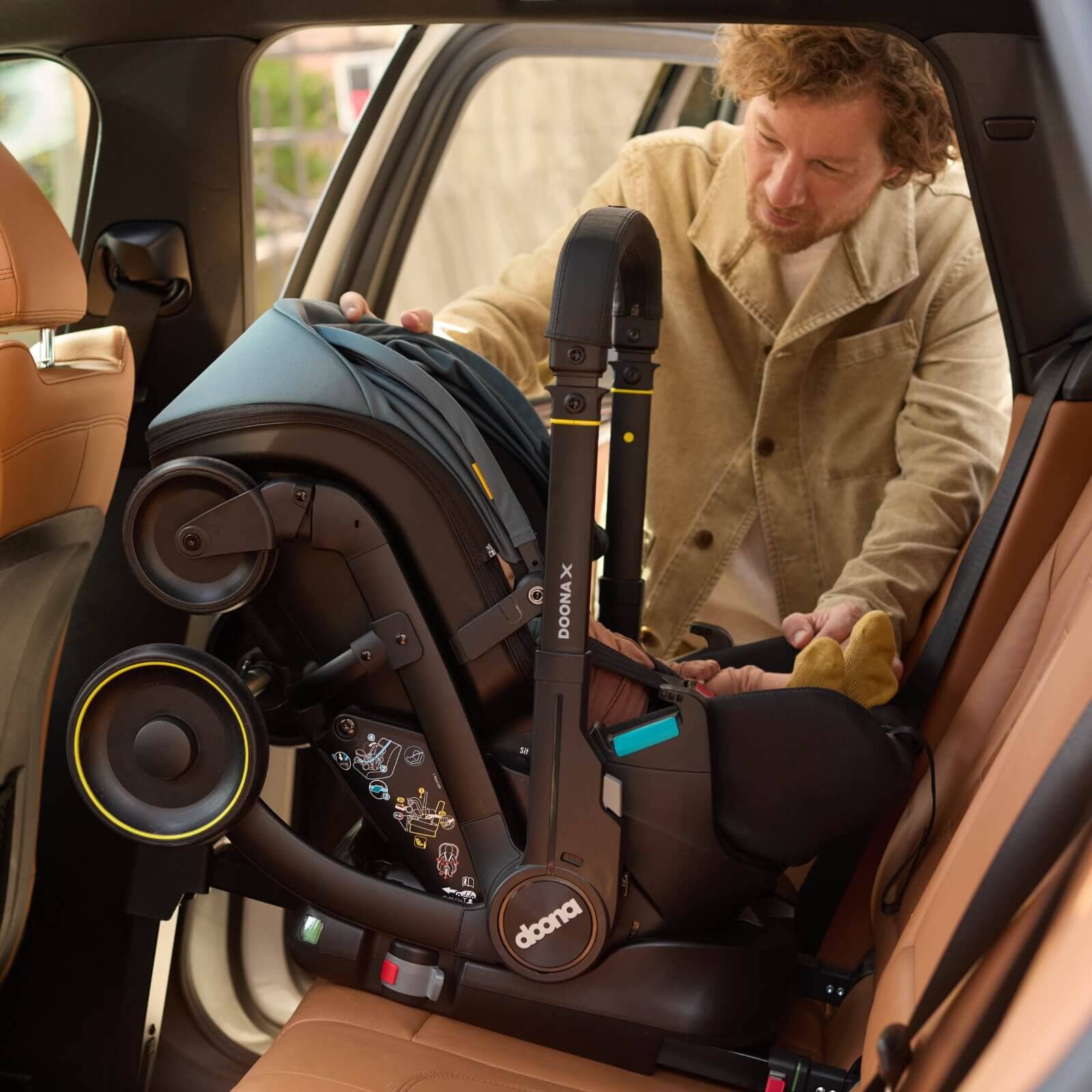 Doona X Car Seat & Stroller Ocean Blue - Image 8