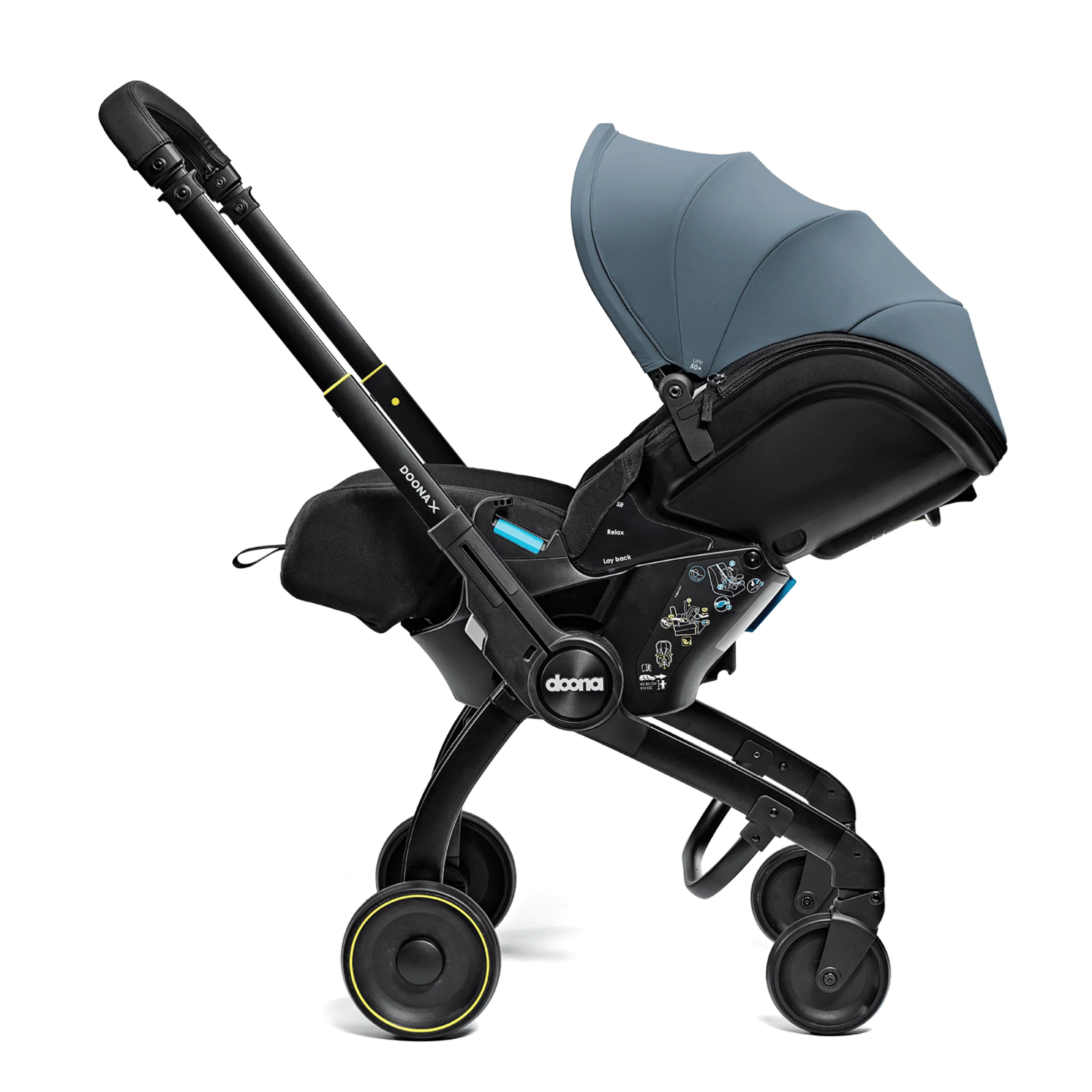 Doona X Car Seat & Stroller Ocean Blue - Image 9