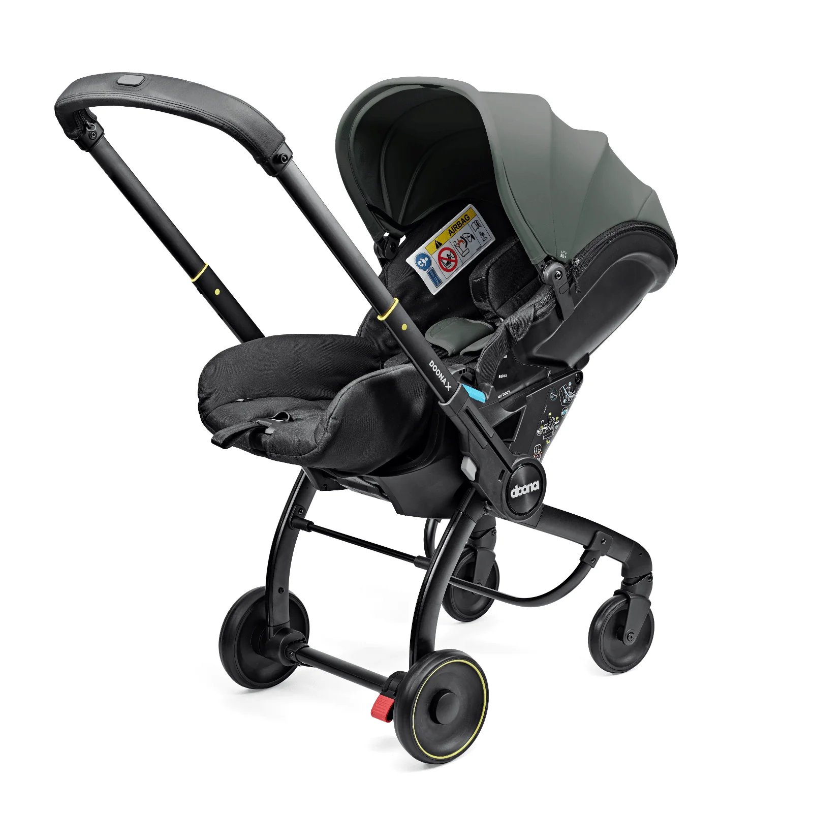 Doona X Car Seat & Stroller - Slate Green - Image 5
