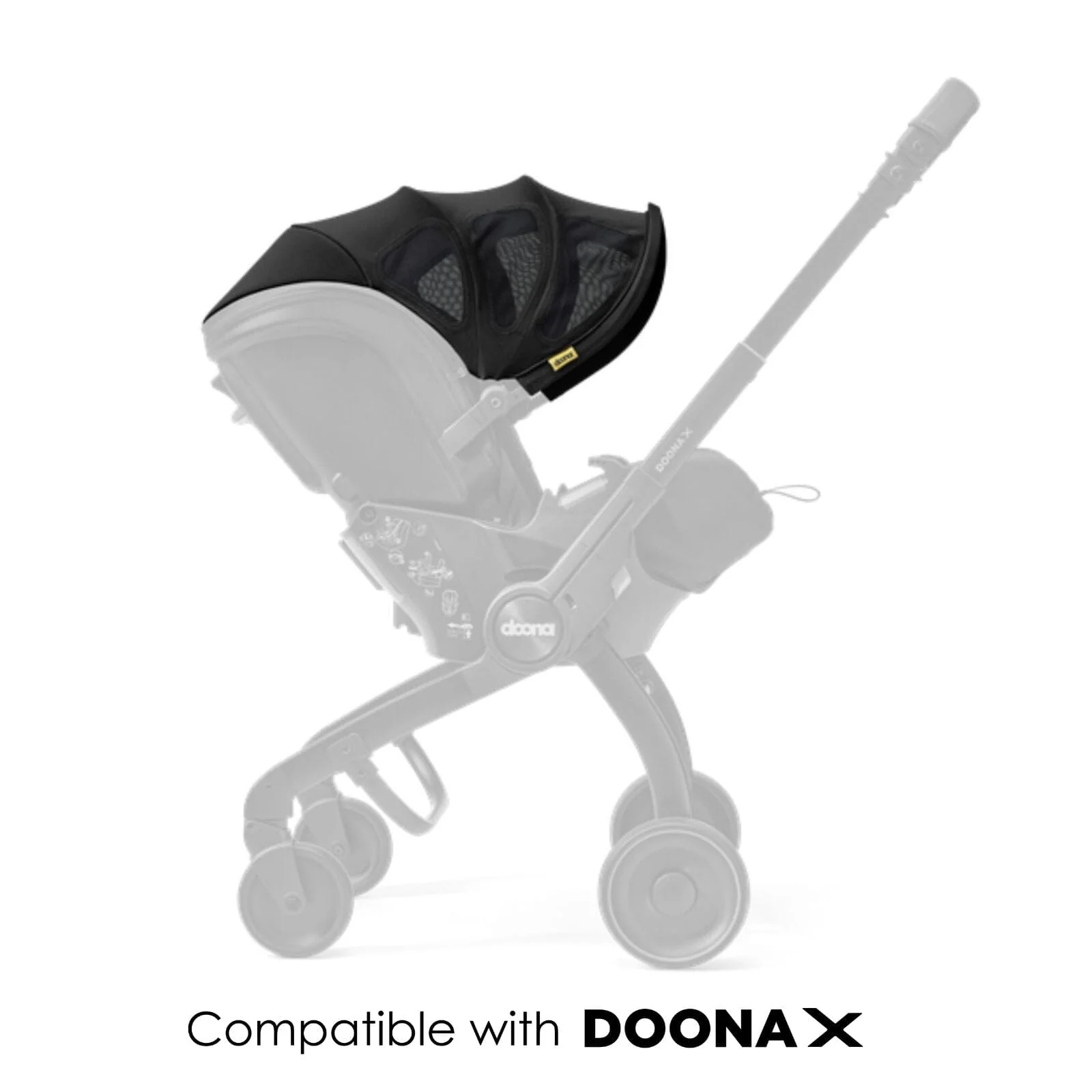 Doona X Summer Canopy - Nitro Black - Image 2