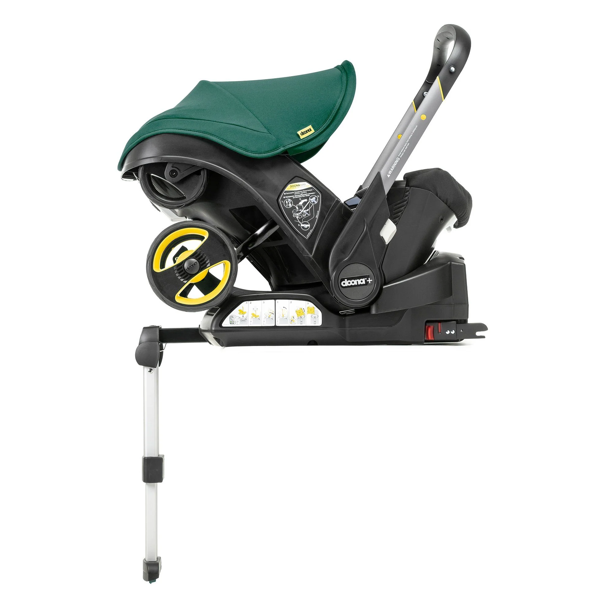 Doona+ Car Seat & ISOFIX Racing Green - Image 11